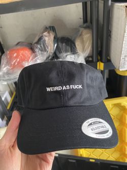 Hats! Weird friends club. Dad hats. Various colors