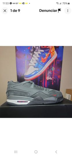 Nigel Sylvester x Air Jordan 4 RM SP Driveway Grey HF4334-004 Size 12