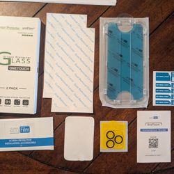 iPhone 13 Pro Max amFilm One Touch & cam protector 