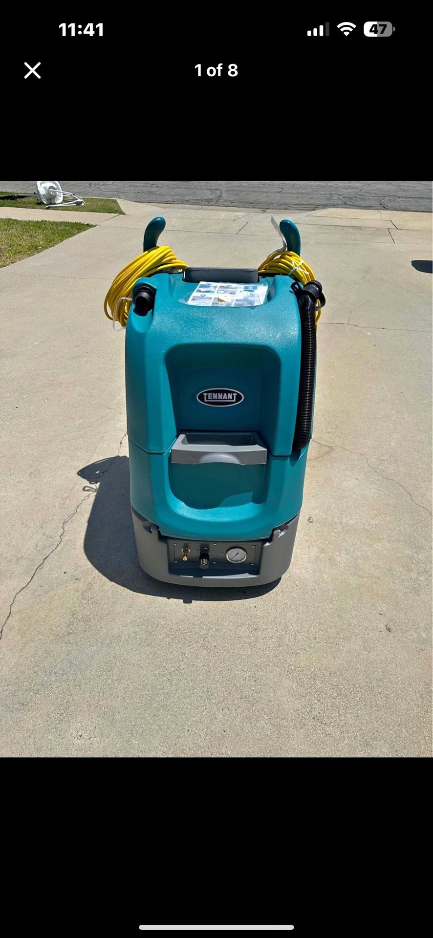 Tennant Carpet Cleaner (new)