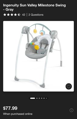 Brand New Baby Swing