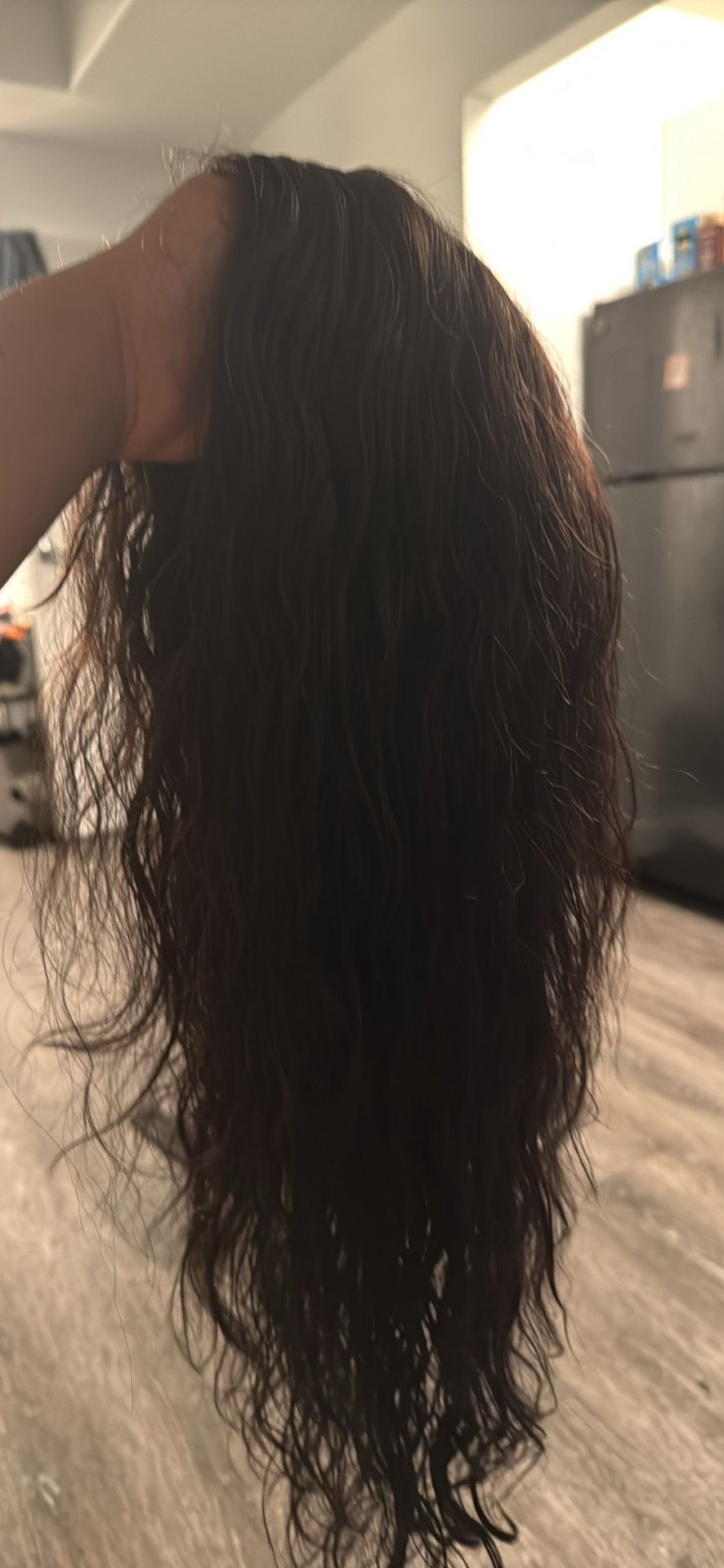 26” Wet & Wavy HUMAN HAIR WIG