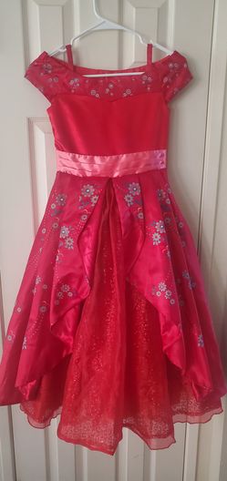 Authentic Disney Store Princess Elena of Avalor Costume Dress – Girls Size 7/8