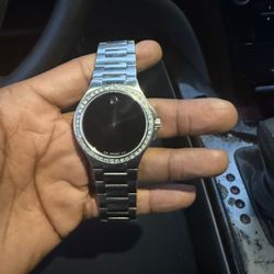 Men Diamond Movado 