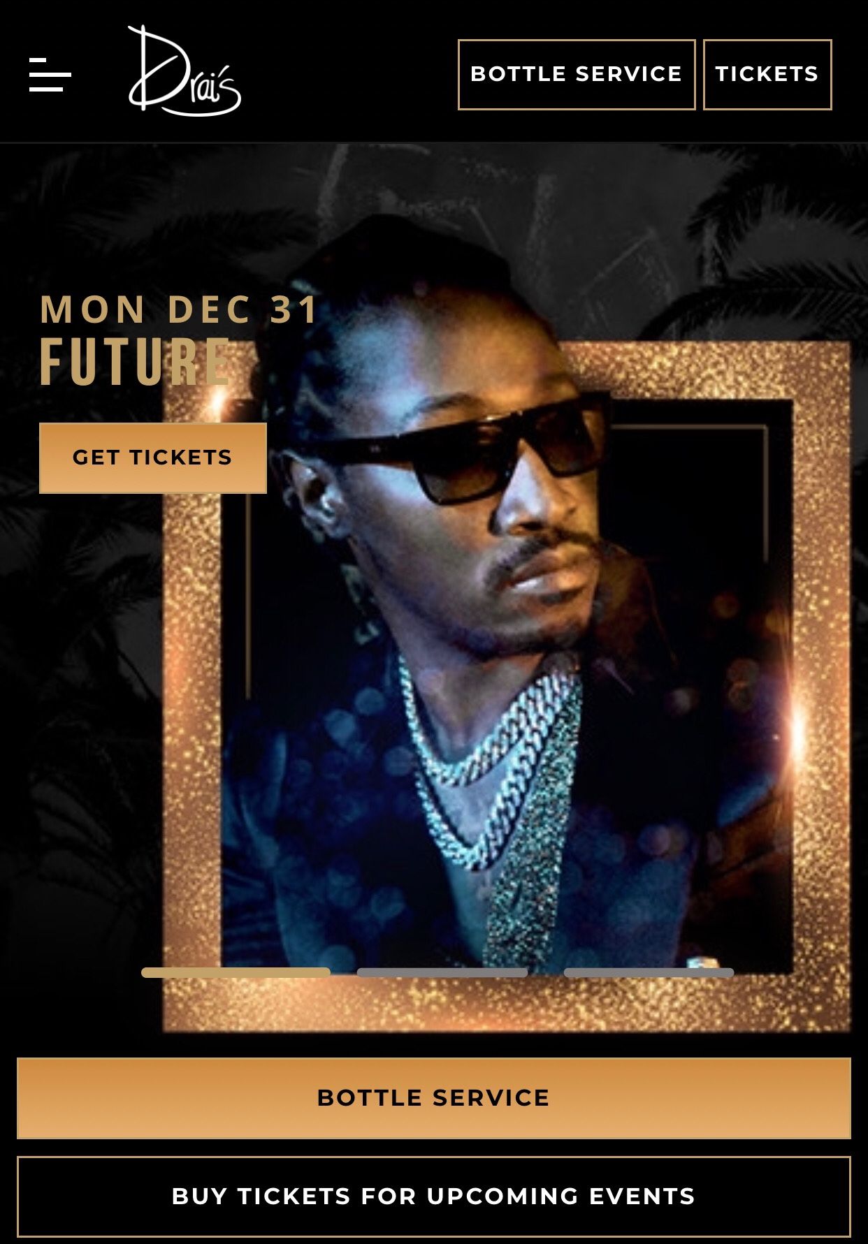 Future New Years !!! Male TICKET
