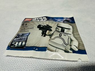 Lego Star Wars Boba Fett white prototype
