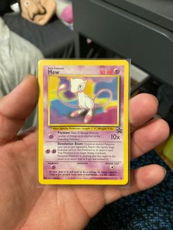 Mew promo Pokémon Card