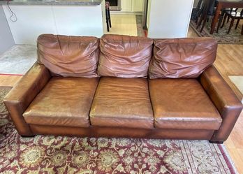 Pottery Barn Square Arm Sofa 83x40