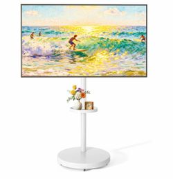 Rolling TV stand