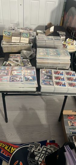 Huge Sports Card Collection - Baseball & Basketball Cards