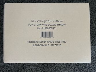 Disney VHS blanket (Toy Story)