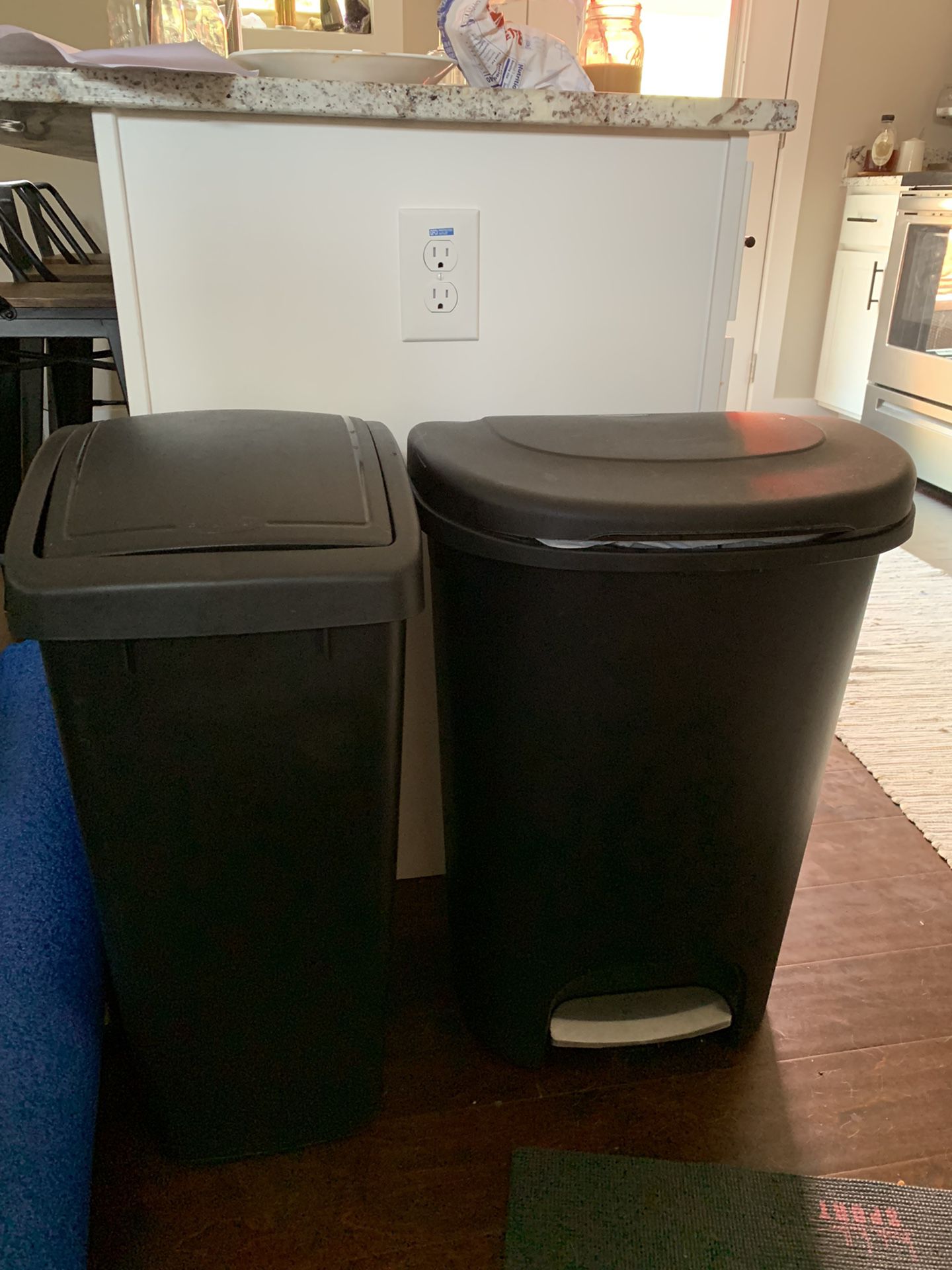 Trash Can, Recycle Can, Trash And Recycle Bins