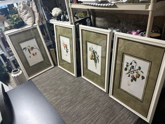 4 Classic Framed Art