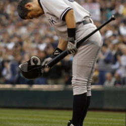 MVP ICHIRO SUZUKI #31 NEW YORK YANKEES BASEBALL JERSEY XXL