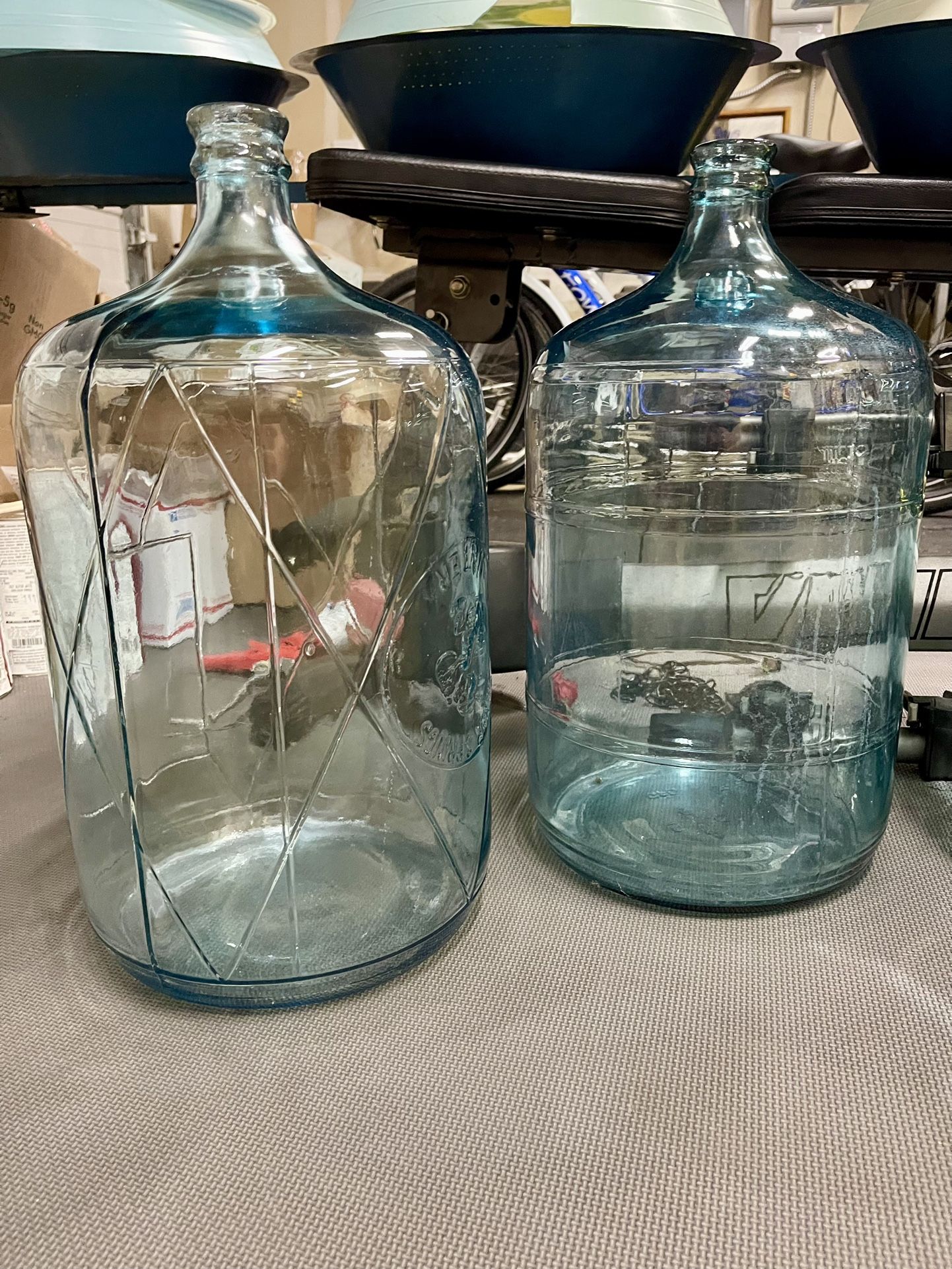 Glass Carboy Distiller Jug Vintage Decor