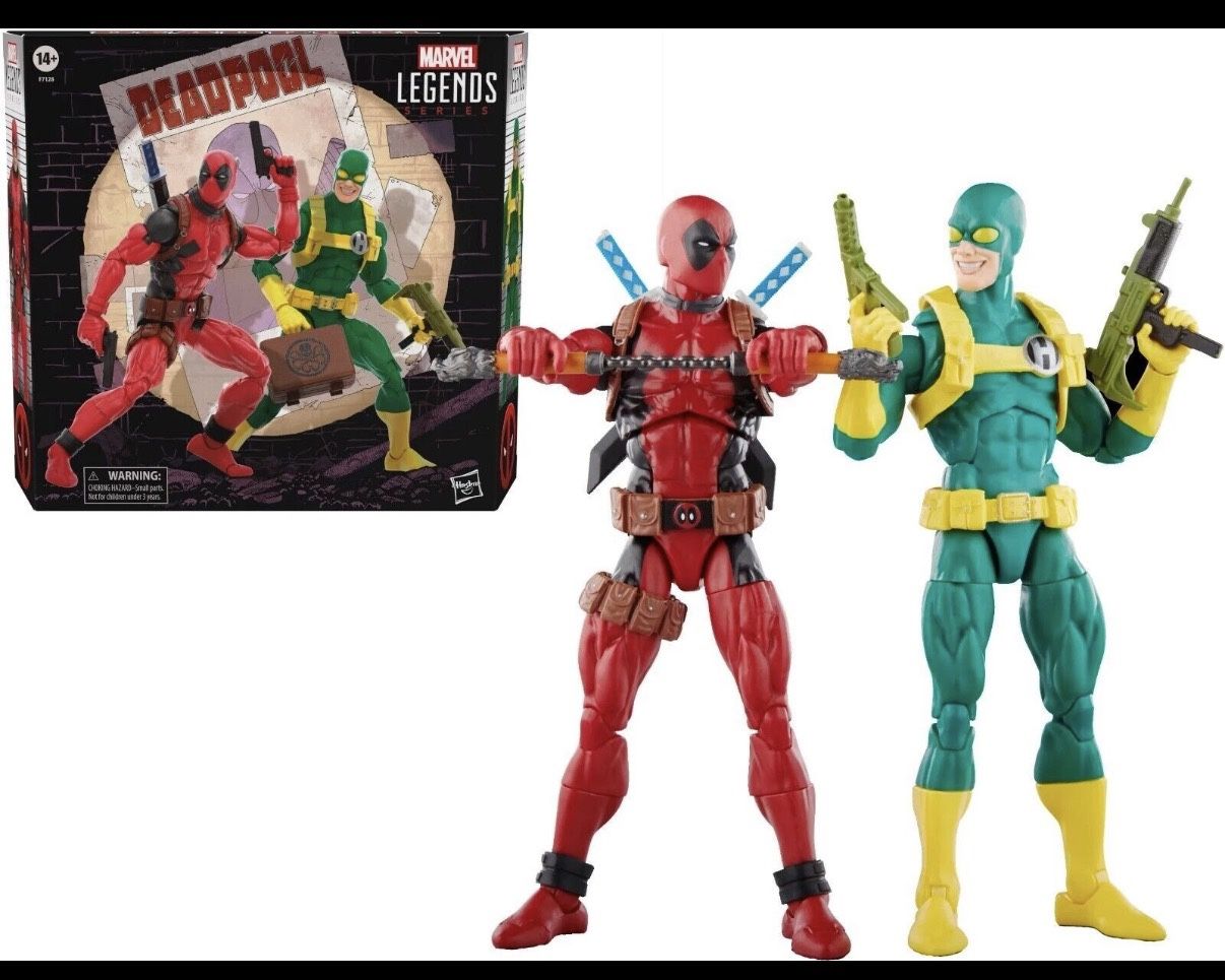 Marvel Legends SDCC Exclusive Deadpool & Hydra Bob Action Figure 2-Pack