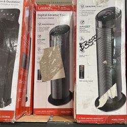 Lasko Ceramic Tower Heater with Remote Control CT22495