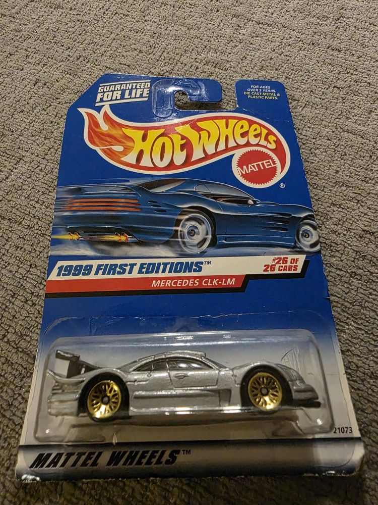 Hot Wheels 1999 First Editions Mercedes CLK-L Car