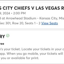 Tickets I Won 