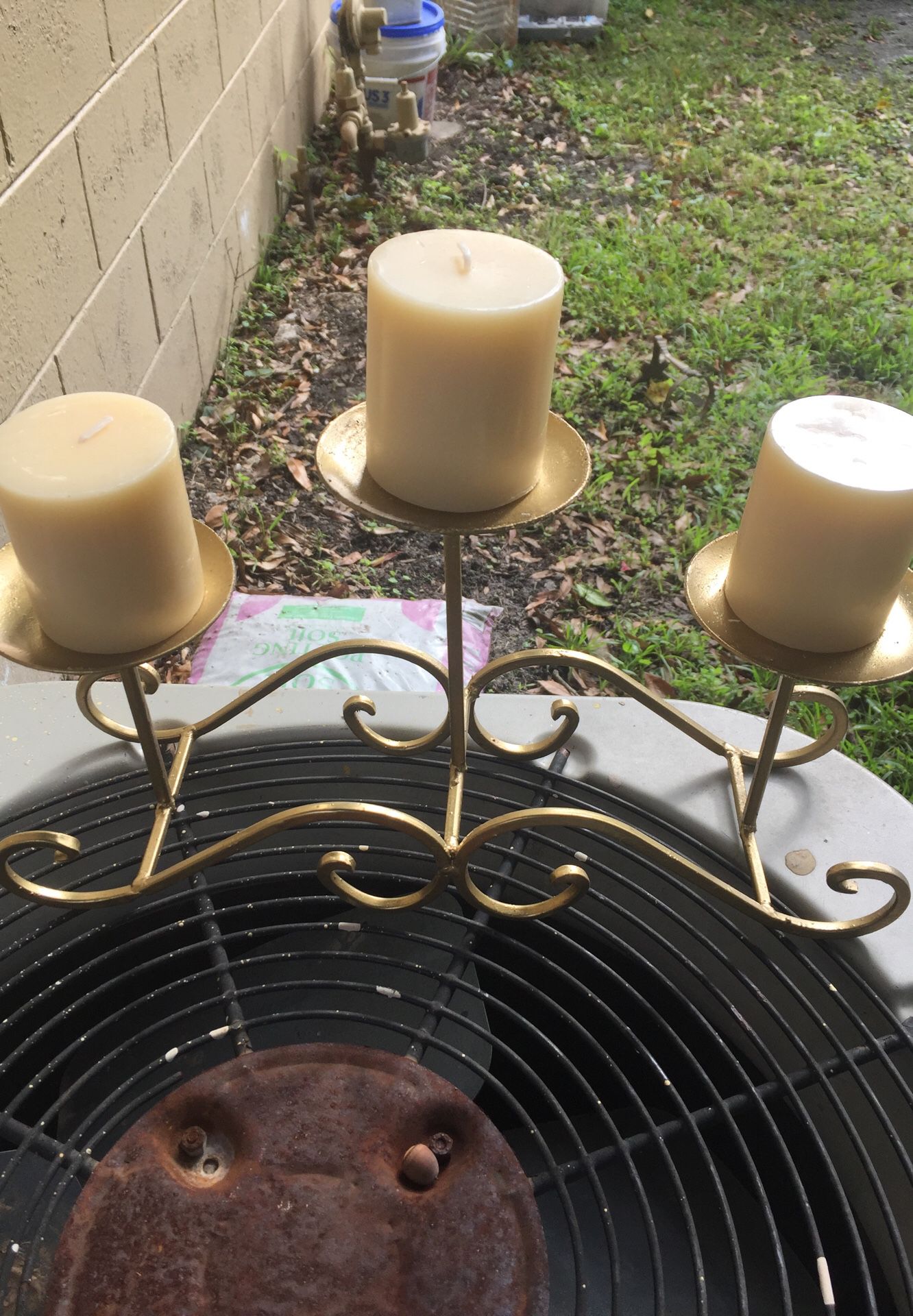 3 tier candle holders