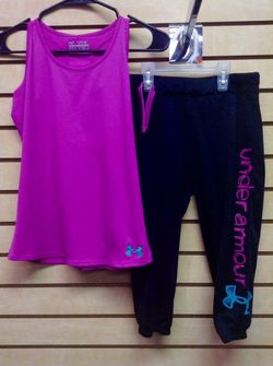 Youth large under Armour outfit