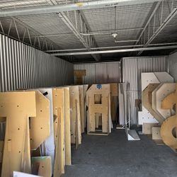 Marquee Letters And Numbers