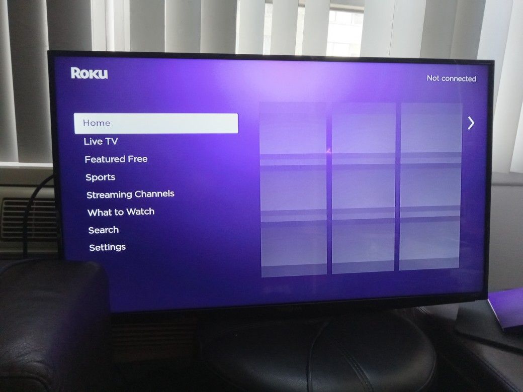 Insignia 1080P TV Model NS-39d310NA15 WithRemoreAnd Bran New Roku Express With Remote