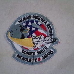 1986 Challenger Space Shuttle Crew Three Inch Patch
