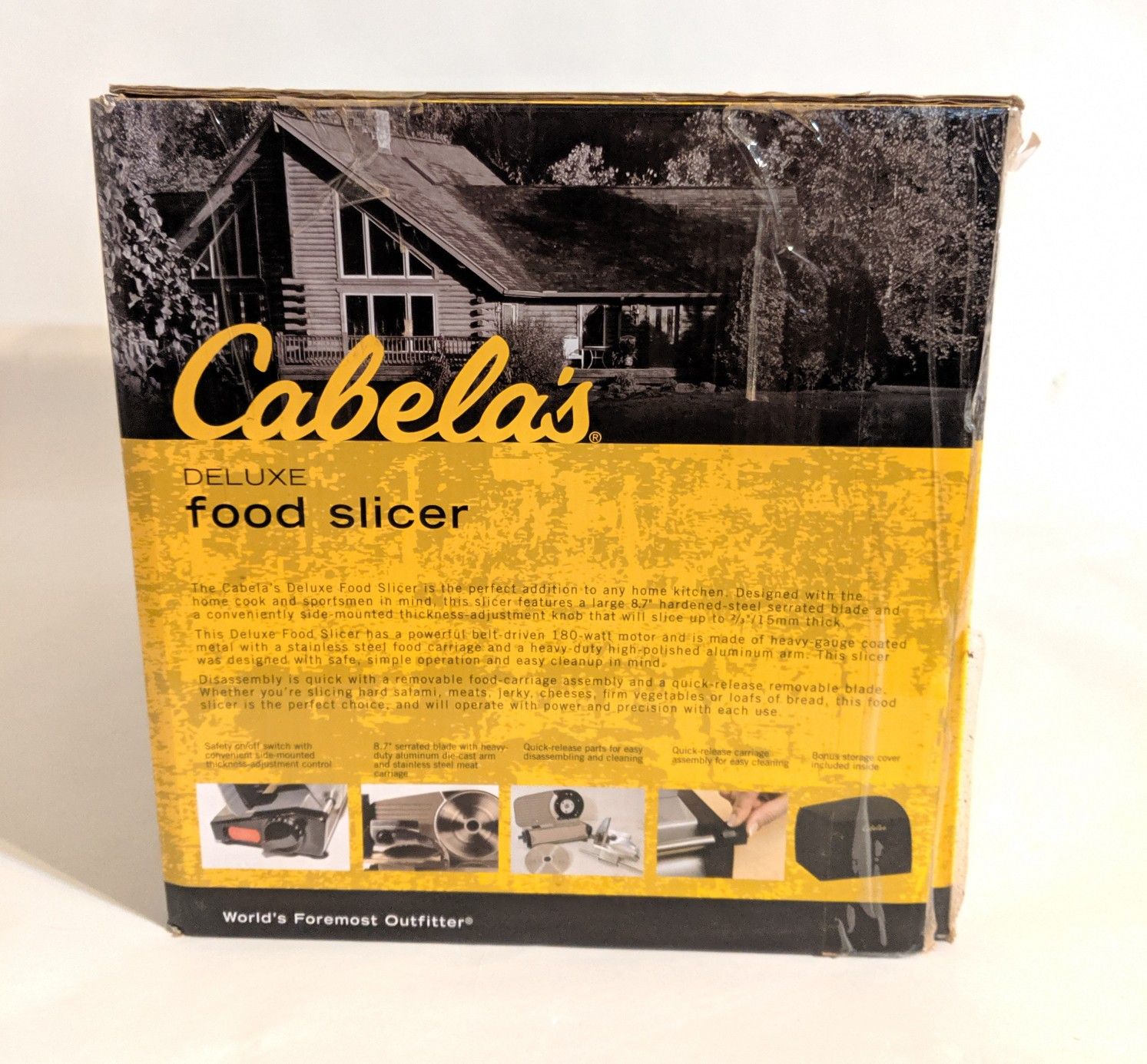 Food Slicer Cabela's Deluxe Intertek 8.7 for Sale in Arlington, TX