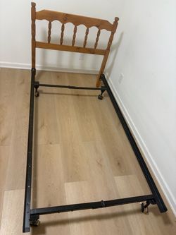 Twin bad headboard and frame
