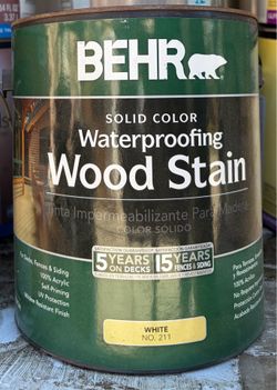 1 gallon exterior stain