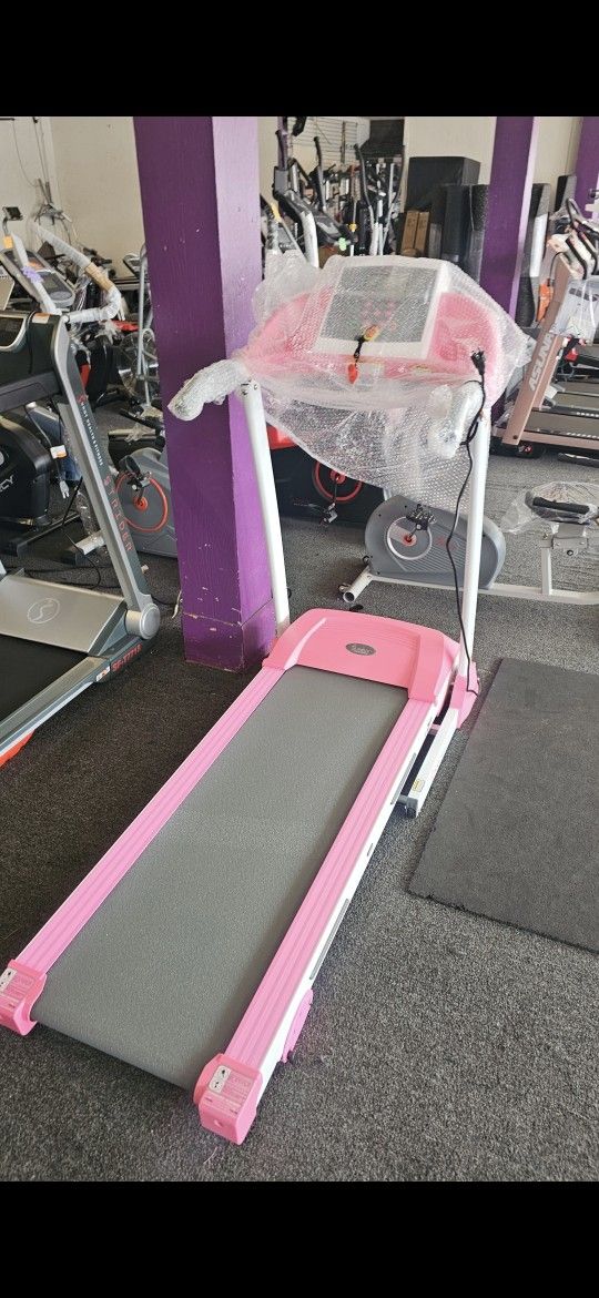 Pink Electric Treadmill