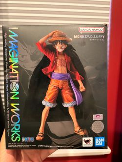 Imagination works luffy shf figure
