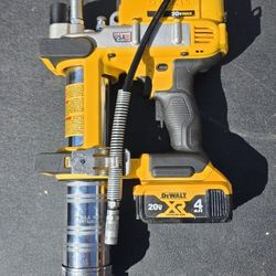 Dewalt  20v Grease Gun With Battery  And Charger