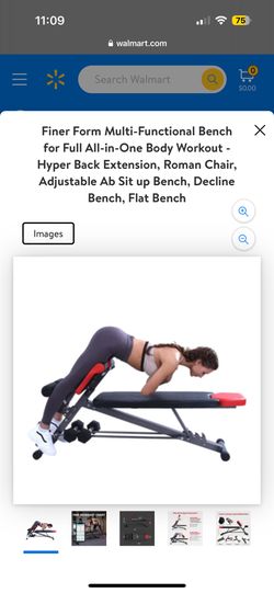 Finer Form Multi-Functional Bench for Full All-in-One Body Workout
