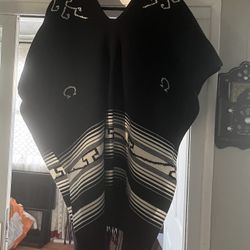 Eastwood Poncho Men Cowboy Western Mexican Pancho for Mens Ponchos para Hombre