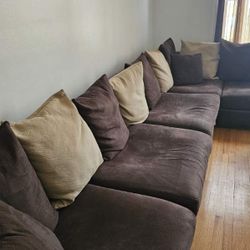 Sofa And Ottoman Set 