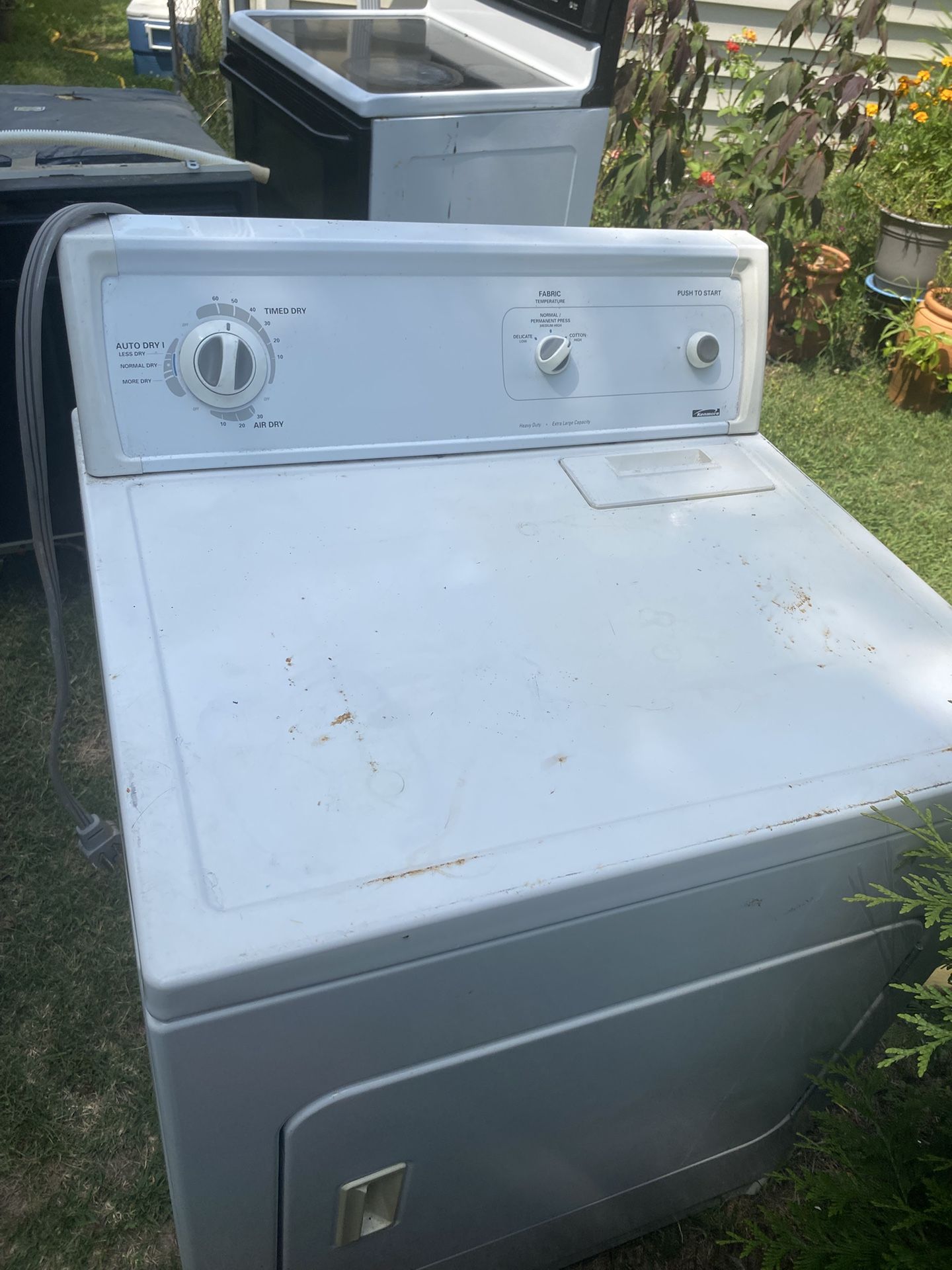 Washer and dryer set