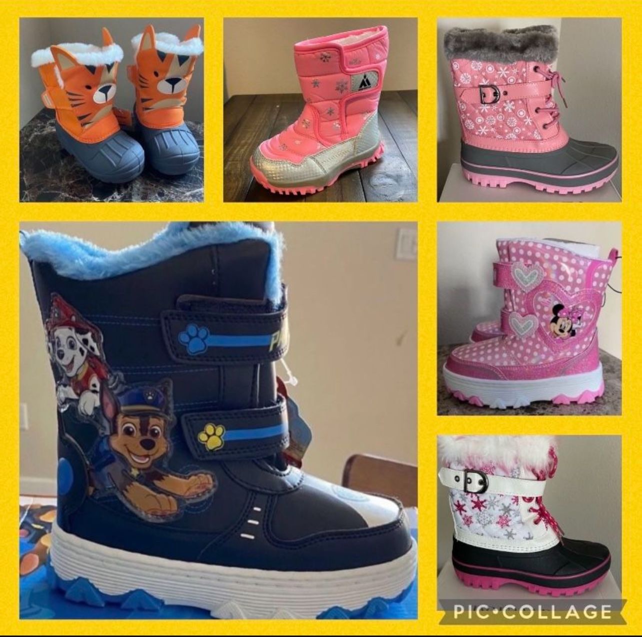 Big Kids & Toddler Rain/snow Boots ☔️☃️