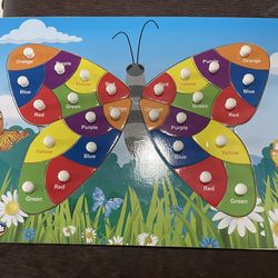 Wooden Creative Kids butterfly puzzle