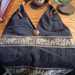 Indian Sari Elephant Purse