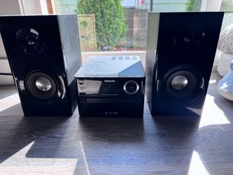 Philips Micro Music System with Speakers