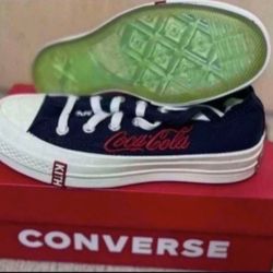 Kith x Coca-Cola x Converse Chuck 70 Low Top Red Size 4 men’s  Brand New 