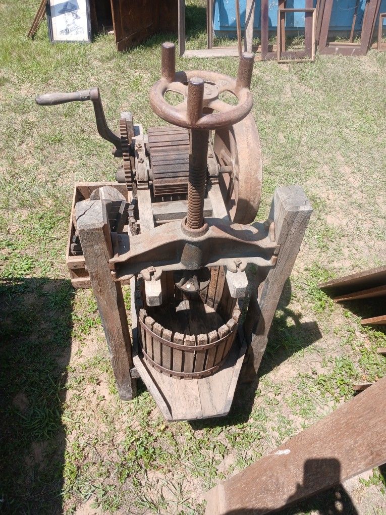 Antique Apple Cider Press