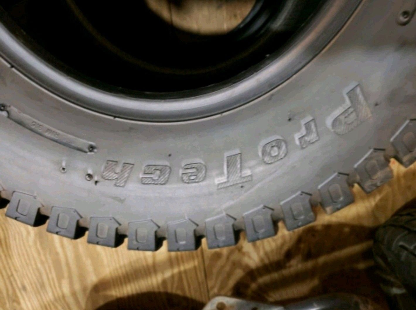 Lawn and Garden tires rear set.