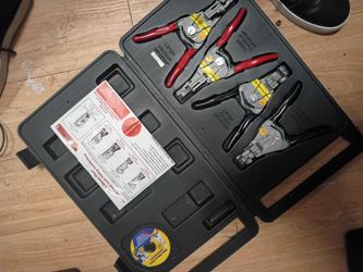 Ratchet Master QRP4S P4S Quick Release Pliers Set