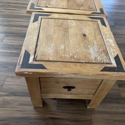 Coffee Table And End Table 