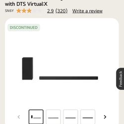Soundbar - LG SN6Y 3.1 Channel High Res Audio Sound Bar with DTS Virtual:X