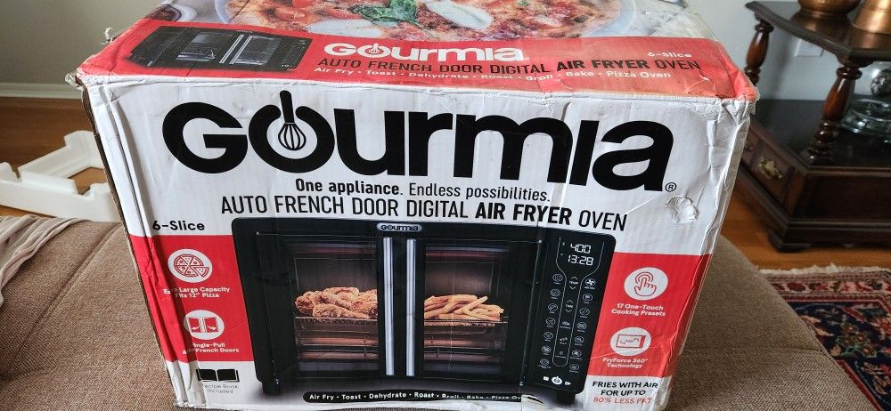 Gourmia - French Door Air Fryer 