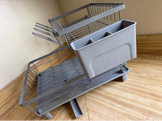 2 tier dish drying rack